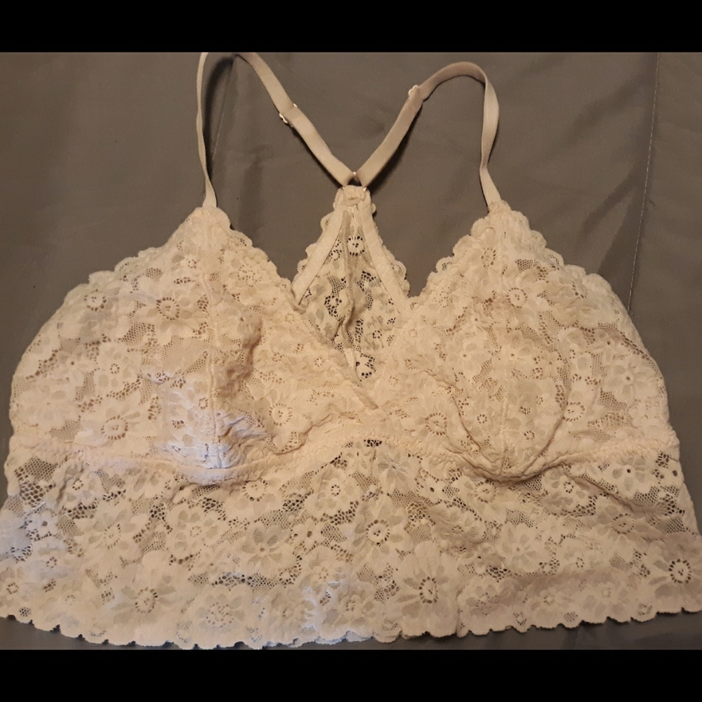 💞 Aerie Unlined All Lace Bralette (L) 💞